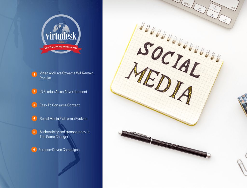 6 Social Media Marketing Trends Virtual Assistants Need To know This 2021